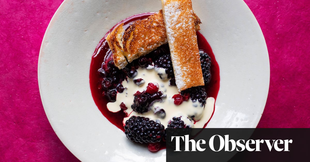 Nigel Slater’s recipes for marinated mackerel, and for baked plums and