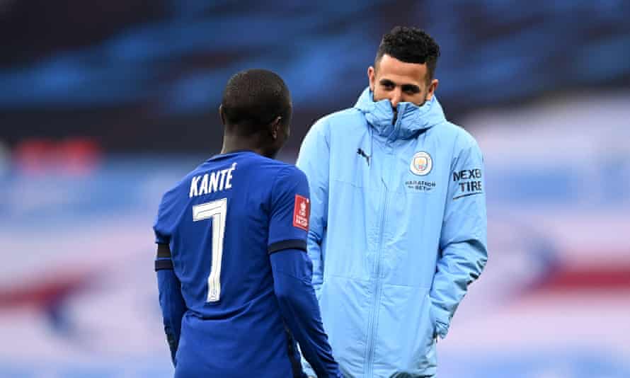 N'Golo Kanté و ریاض Mahrez ، برندگان عنوان با هم در لستر ، در فینال در تیم های مقابل قرار می گیرند.