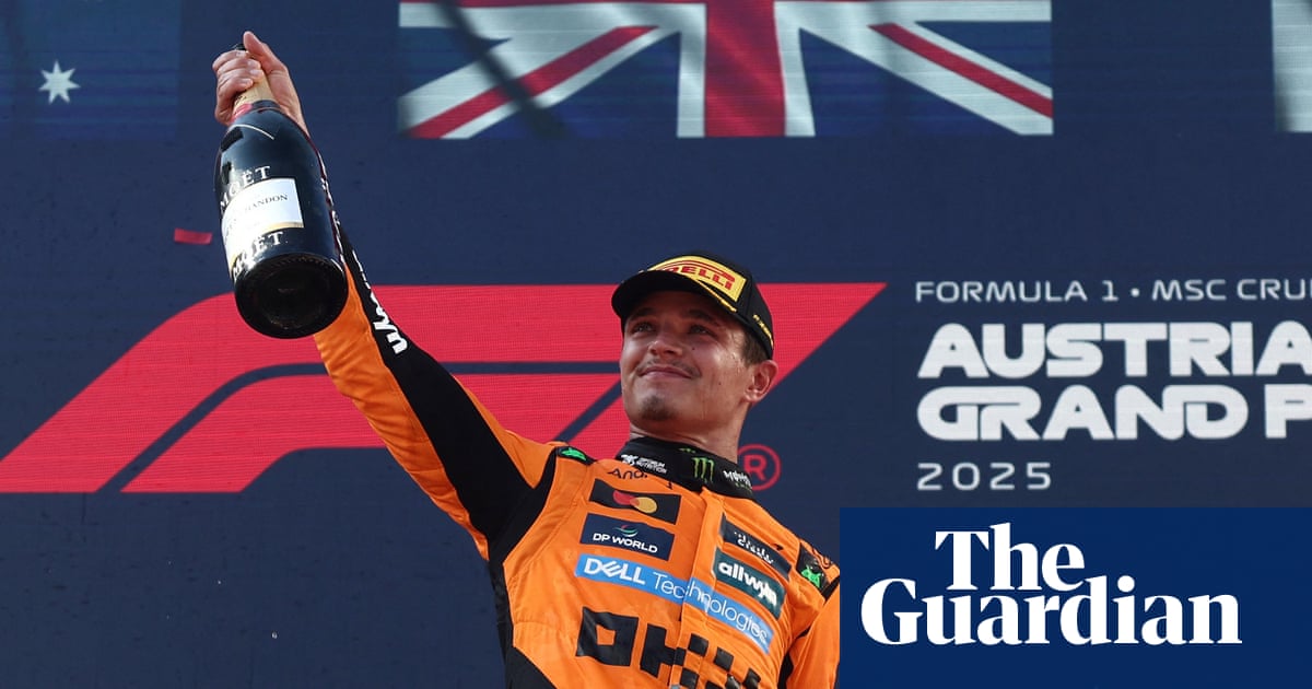 Lando Norris holds off pressure from Oscar Piastri to win Austrian F1 GP