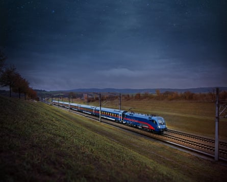 New generation nightjet train in Austria.