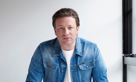 Jamie Oliver at his headquarters in north London