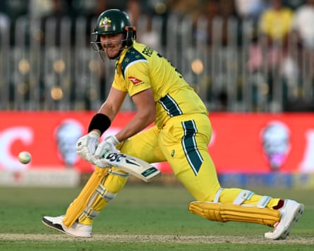 Matt Renshaw top-scored for Australia with 61.