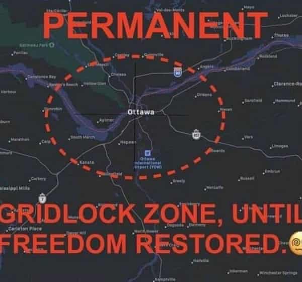 THE PLAN: permanent gridlock zone, until freedom restored.