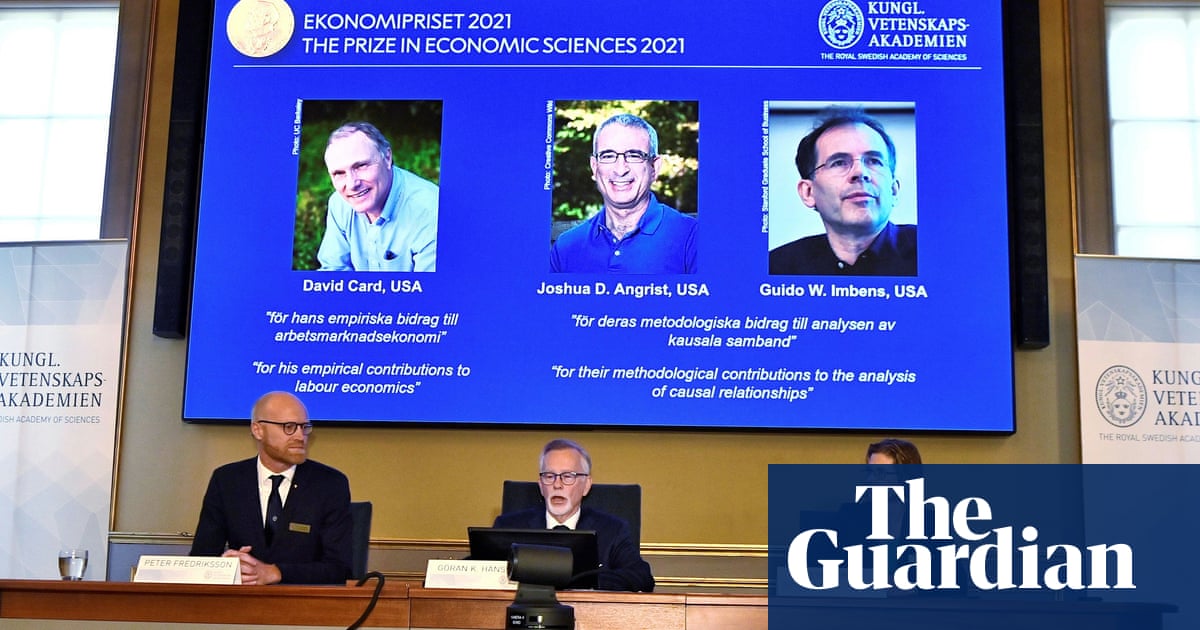 Nobel economics prize jointly awarded to labour market expert David Card