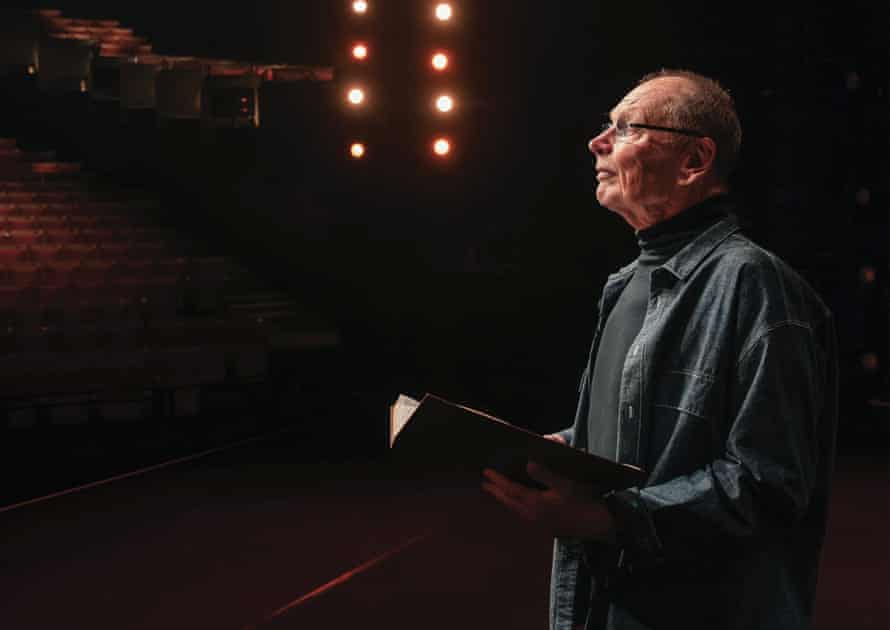 John Bell in rehearsal for One Man in His Time at the Sydney Opera House