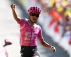 Tour de France 2026: Richard Carapaz roars clear to win stage 18 – as it happened