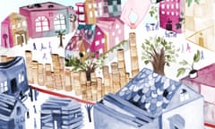 ‘Housing is central to the “good life” in the United States. At the same time, America’s governing bodies have abdicated a responsibility to house their residents to a private, profit-seeking sector that has played a historic role in the segregation of our cities and suburbs.’ Illustration by Alexandra Bowman