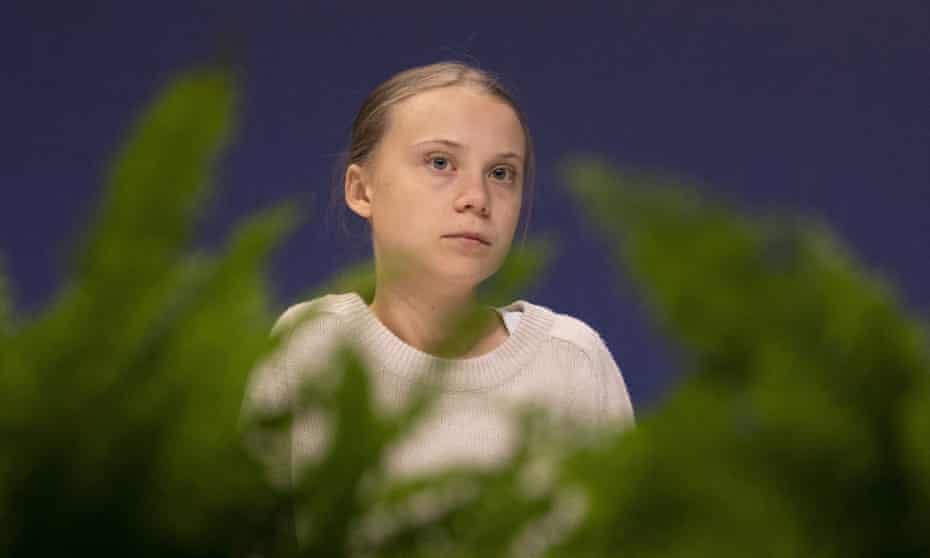 Greta Thunberg tweeted: ‘Indigenous people are literally being murdered for trying to protect the forrest [sic] from illegal deforestation. Over and over again,’ alongside video of aftermath of drive-by shooting.