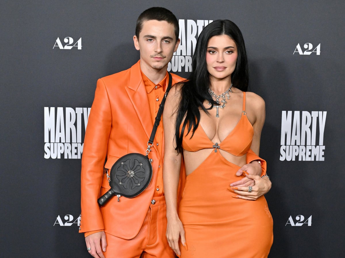 My darling clementine: why did Chalamet and Jenner dress in matching orange? | Timothe Chalamet | The Guardian My darling clementine: why did Chalamet and Jenner dress in matching orange? | Timothe Chalamet | The Guardian
