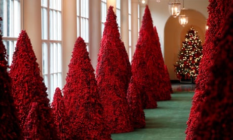 White House Christmas 2019 Seeing red: why Melania Trump's crimson Christmas trees are so White House Christmas 2019 Seeing red: why Melania Trump's crimson Christmas trees are so