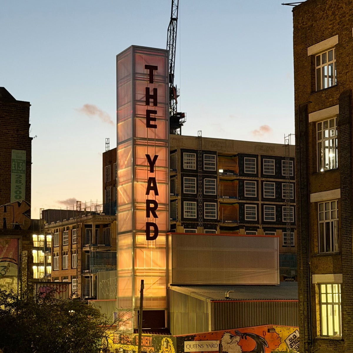 The Yard theatre gets £4m Italian‑styled revamp in Hackney Wick