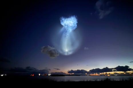 A jellyfish cloud in the sky