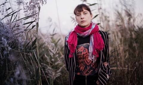 Retrato de Friederike Otto entre juncos