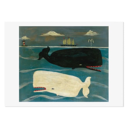 Not Another Bill SailorsJail Steve Camps Fine Art Print Two Whales