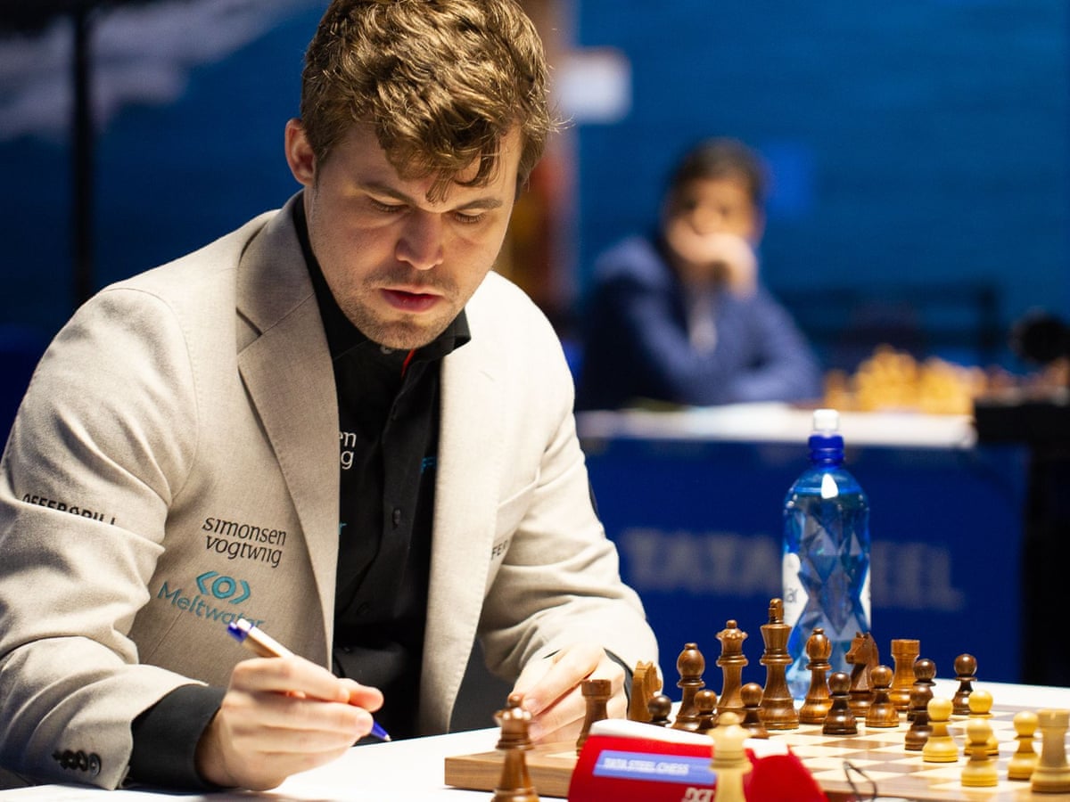 Carlsen and Firouzja lose to Caruana and Gukesh in Round 1 of
