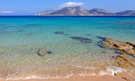Open water: an empty beach on the islands of Koufonisia.