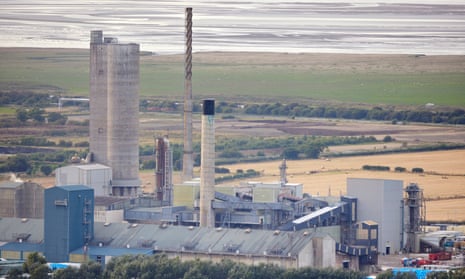 The CF Fertilisers plant near Ince in Cheshire