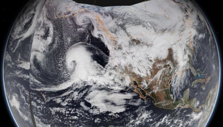 A ‘bomb cyclone’ over the Pacific Ocean will sling a series of storms at the west coast.