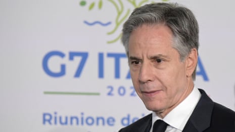 Blinken holds press conference after G7 summit in Italy – watch live