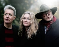 From left, John Moore, Sarah Nixey and Luke Haines of Black Box Recorder.