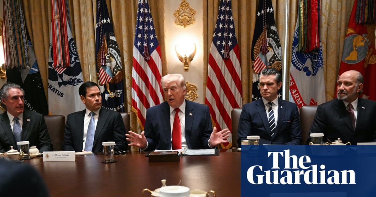 Flatterers out in force to fill Trump’s head with Venezuelan statue dreams