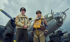 Austin Butler and Callum Turner in Masters of the Air.