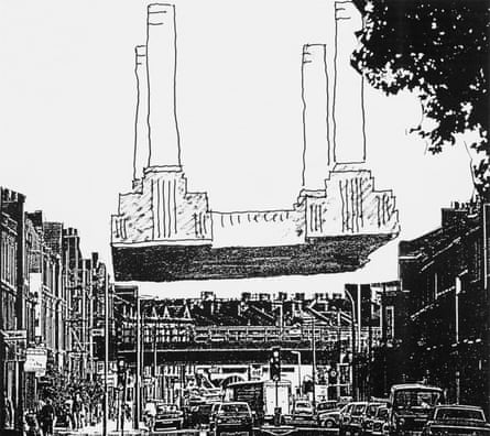 Cedric Price’s endearingly barmy idea of floating the power station’s four chimneys above the streets of Battersea From Up in Smoke, the failed dreams of Battersea Power Station