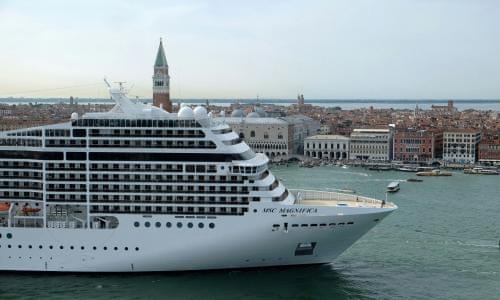We Were Deceived Hundreds Protest In Venice At Return Of Giant Cruise Ships Italy The Guardian We Were Deceived Hundreds Protest In Venice At Return Of Giant Cruise Ships Italy The Guardian