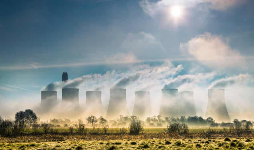 Industrial landscape … the power station at Ratcliffe-on-Soar.