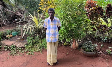 HP Sarah Dharmasiri, a Sri Lankan farmer