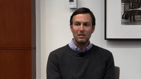 Israel should ‘finish the job’ by moving Palestinians to Negev, says Kushner – video