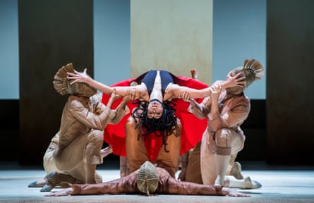 Natalia Osipova in Medusa by Sidi Larbi Cherkaoui at the Royal Opera House, London, with costumes by Olivia Pomp