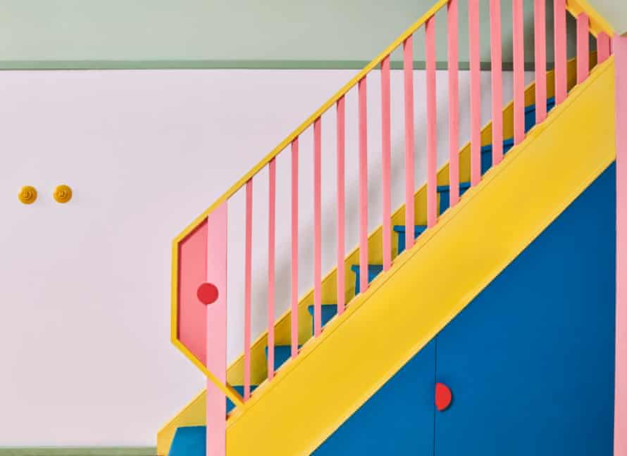 Bright interior shot of the house of Tamsin Chislett and her partner Max Lines