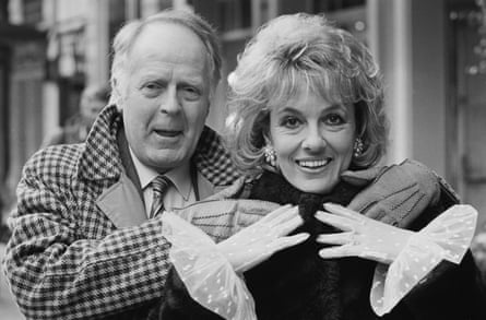Rantzen with her husband, Desmond Wilcox