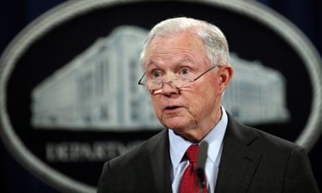 Jeff Sessions said federal prosecutors ‘haven’t been working small marijuana cases before, they are not going to be working them now’.