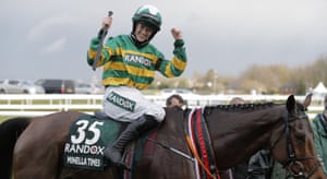 Minella Times ridden by Rachael Blackmore wins the Randox Grand National Handicap Chase.