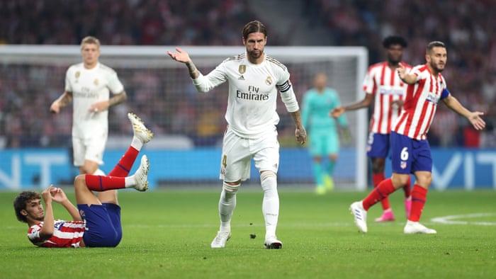 Atletico Madrid 0 0 Real Madrid La Liga As It Happened Football The Guardian