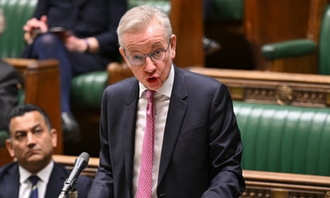 Michael Gove in the Commons