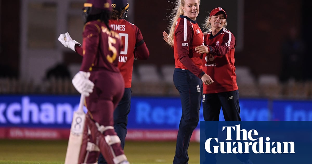 Sarah Glenn turns tide to set up emphatic England win over West Indies