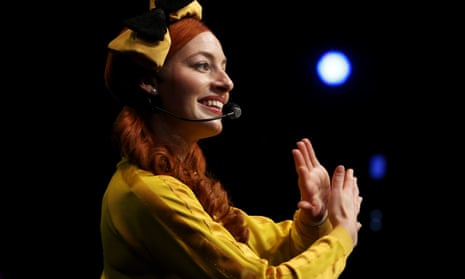 The Wiggles Perform At Sydney Opera House For Audiences Live Streaming At Home<br>SYDNEY, AUSTRALIA - JUNE 13: Emma Watkins of The Wiggles performs on stage during a live-streaming event at the Sydney Opera House on June 13, 2020 in Sydney, Australia. The Sydney Opera House has launched a new digital initiative to allow audiences to watch performances at home while the Opera House remains closed due to COVID-19 restrictions. As part of the 'From Our House to Yours' program, the Sydney Opera House is recording performances on-site to broadcast to audiences at home around the world. The Sydney Opera House announced the cancellation of public performances on 17 March 2020 in response to the COVID-19 outbreak. (Photo by Lisa Maree Williams/Getty Images)