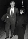 Alda and his wife Arlene Alda in New York in 1990.