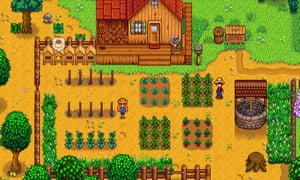 Farms and fishing festivals: A screenshot of Stardew Valley