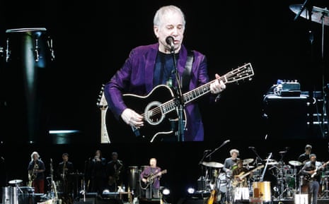 Ninja-level musicians’: Paul Simon is joined by an expert crew for his Homeward Bound show in Manchester. 