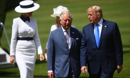 Donald Trump and the Prince of Wales.