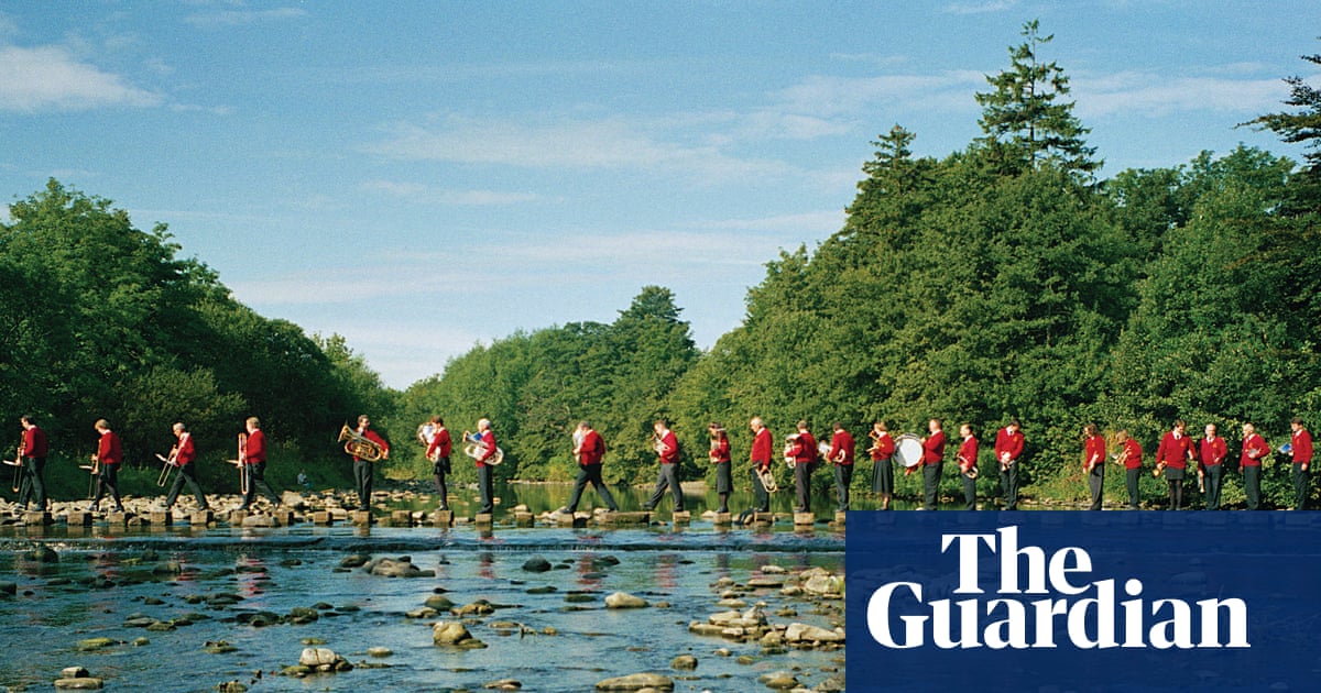 Stanhope Silver Band walk on water! Richard Grassick’s best photograph