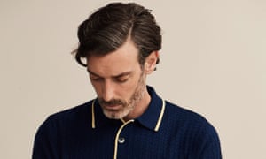 Moody blue: classic polo from King & Tuckfield