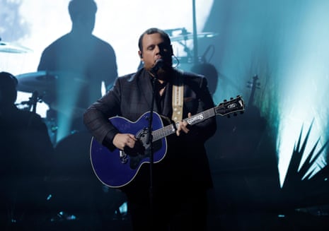 65th GRAMMY Awards - ShowLOS ANGELES, CALIFORNIA - FEBRUARY 05: Luke Combs performs onstage during the 65th GRAMMY Awards at Crypto.com Arena on February 05, 2023 in Los Angeles, California. (Photo by Kevin Winter/Getty Images for The Recording Academy)