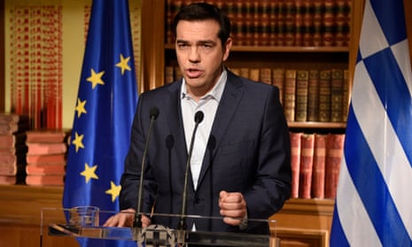 Greek prime minister Alex Tsipras.