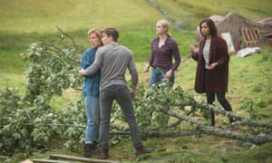 Campbell, right, in One of Us.