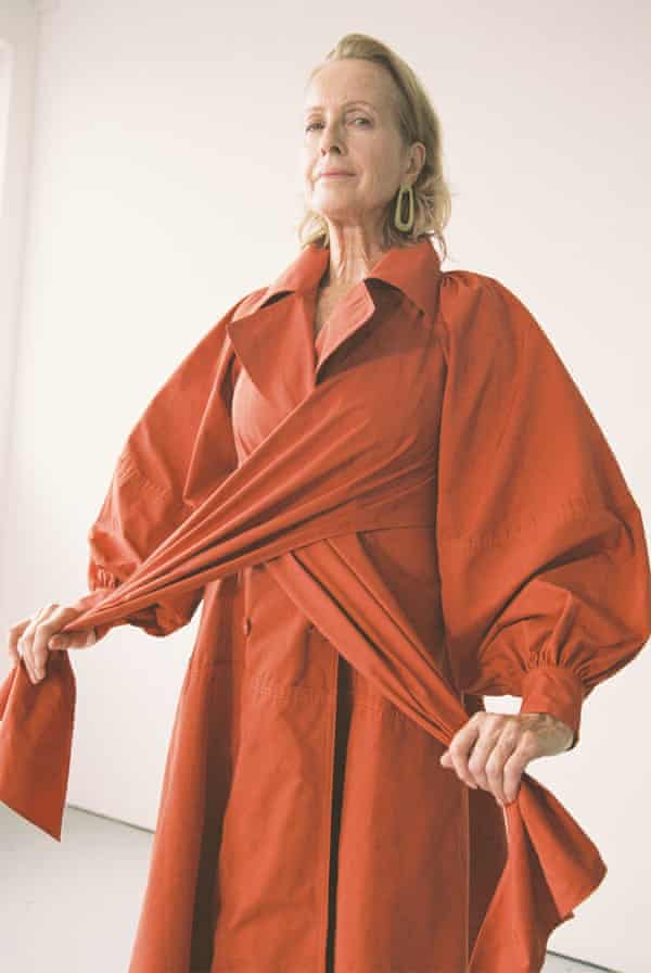 Sarah Grant in Australian label Aje’s winter 2020 campaign.